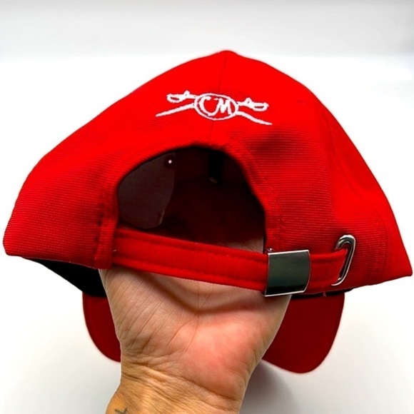 Captain Morgan - Red Captain Morgan Emblem Baseball Hat Onesize - Picture 7 of 9